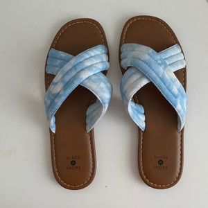 Slide sandals size 8